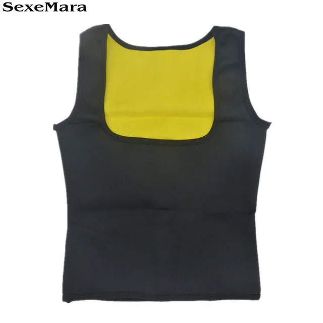 2017 New Sexy Shaper Shirt Women Neoprene Slimming Shaper Hot Shapers Shirt  Redu Tops Chest Abdomen Bodysuit Vest 8HQR