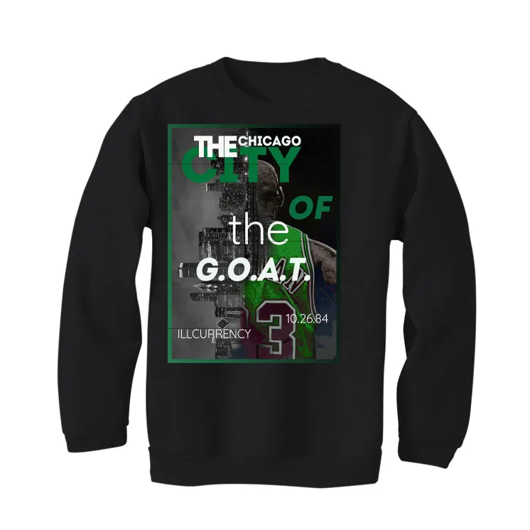 Air Jordan 1 High OG “Lucky Green” | illcurrency Black T-Shirt (CITY OF THE GOAT)