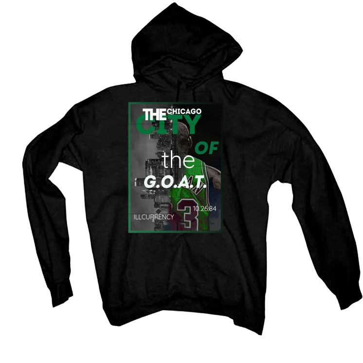 Air Jordan 1 High OG “Lucky Green” | illcurrency Black T-Shirt (CITY OF THE GOAT)