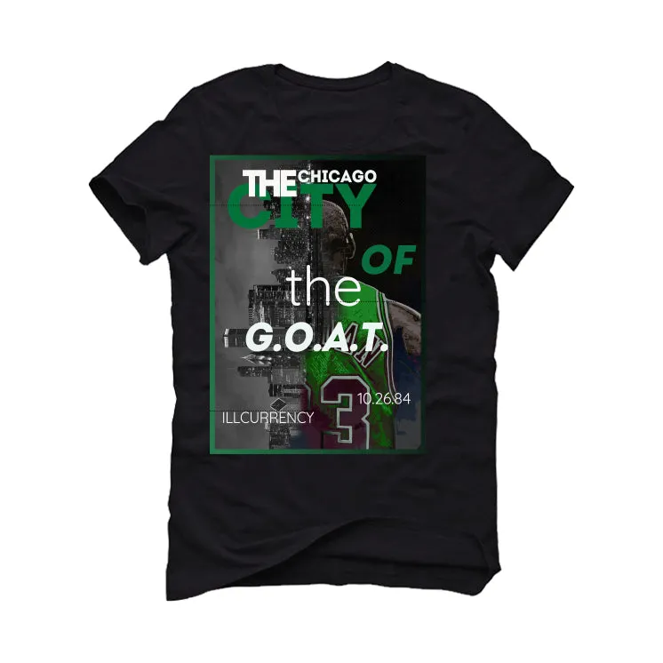 Air Jordan 1 High OG “Lucky Green” | illcurrency Black T-Shirt (CITY OF THE GOAT)