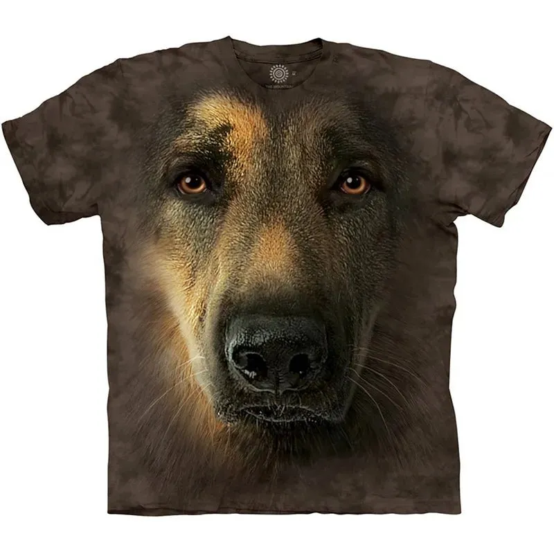 Anniepaw Men's T-shirt With Dog Graphic 3D Full Print Pet Dog Men Clothing Summer Short Sleeve Casual Oversized Tee Shirt Fashion Tops