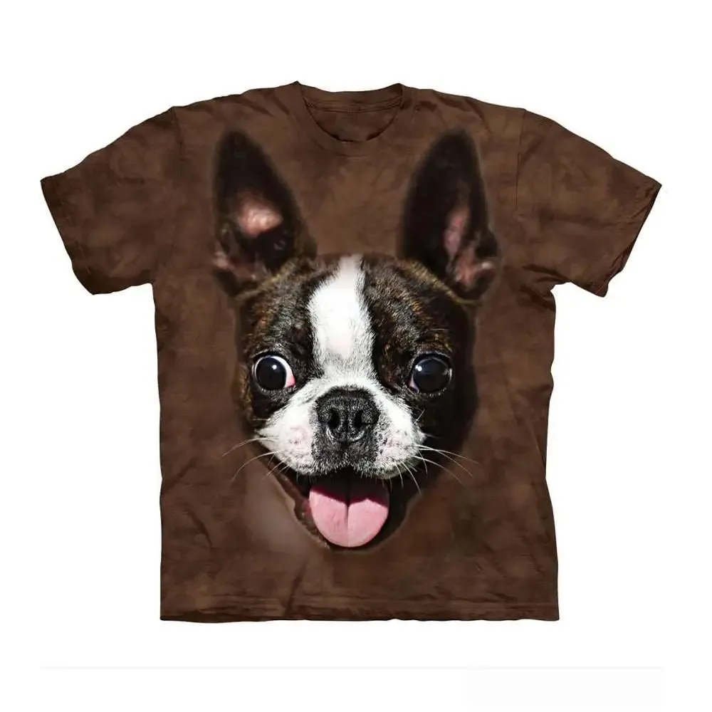 Anniepaw Men's T-shirt With Dog Graphic 3D Full Print Pet Dog Men Clothing Summer Short Sleeve Casual Oversized Tee Shirt Fashion Tops