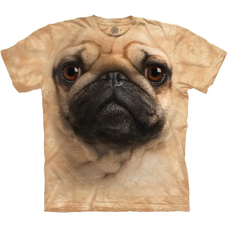 Anniepaw Men's T-shirt With Dog Graphic 3D Full Print Pet Dog Men Clothing Summer Short Sleeve Casual Oversized Tee Shirt Fashion Tops