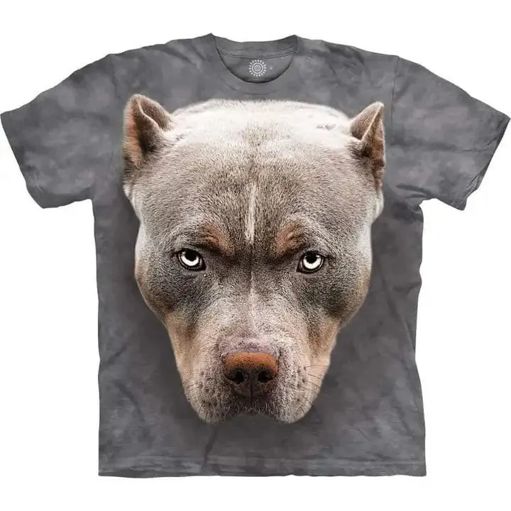 Anniepaw Men's T-shirt With Dog Graphic 3D Full Print Pet Dog Men Clothing Summer Short Sleeve Casual Oversized Tee Shirt Fashion Tops