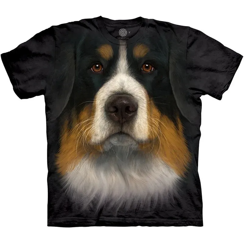 Anniepaw Men's T-shirt With Dog Graphic 3D Full Print Pet Dog Men Clothing Summer Short Sleeve Casual Oversized Tee Shirt Fashion Tops