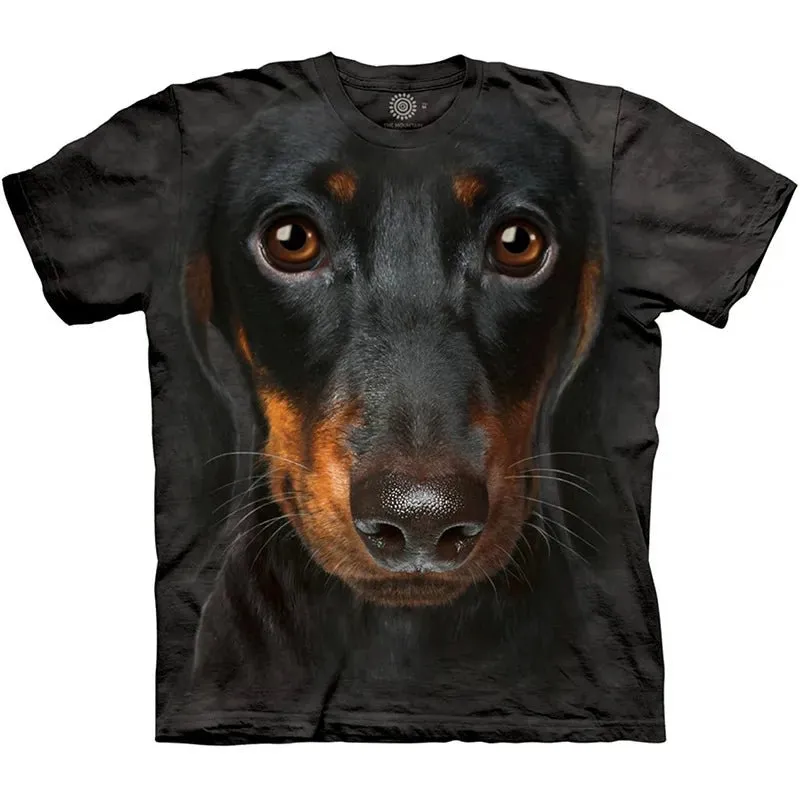 Anniepaw Men's T-shirt With Dog Graphic 3D Full Print Pet Dog Men Clothing Summer Short Sleeve Casual Oversized Tee Shirt Fashion Tops