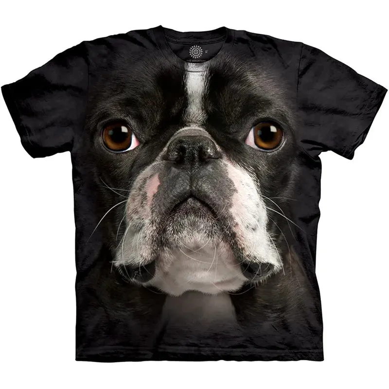 Anniepaw Men's T-shirt With Dog Graphic 3D Full Print Pet Dog Men Clothing Summer Short Sleeve Casual Oversized Tee Shirt Fashion Tops