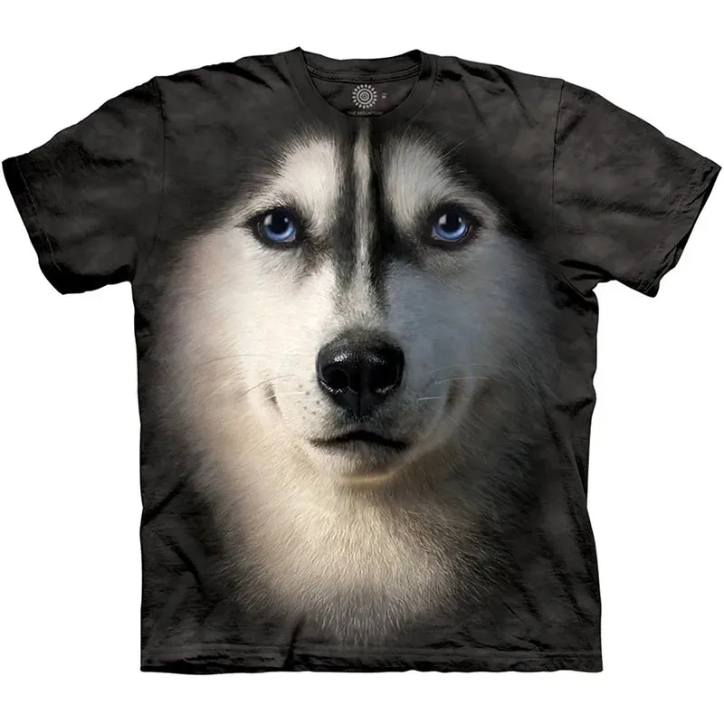 Anniepaw Men's T-shirt With Dog Graphic 3D Full Print Pet Dog Men Clothing Summer Short Sleeve Casual Oversized Tee Shirt Fashion Tops