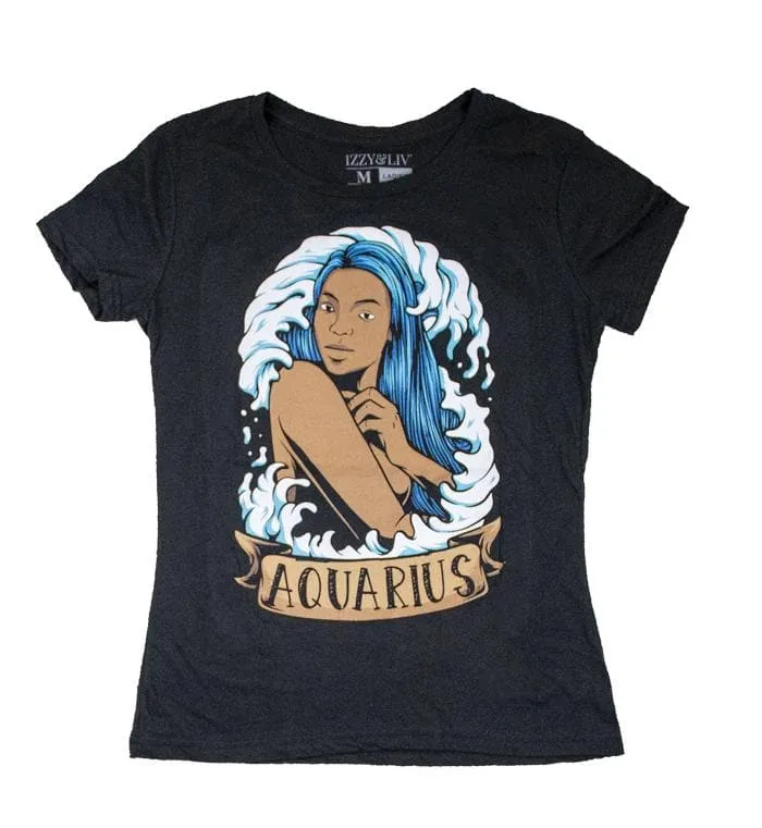 Aquarius Zodiac Tee