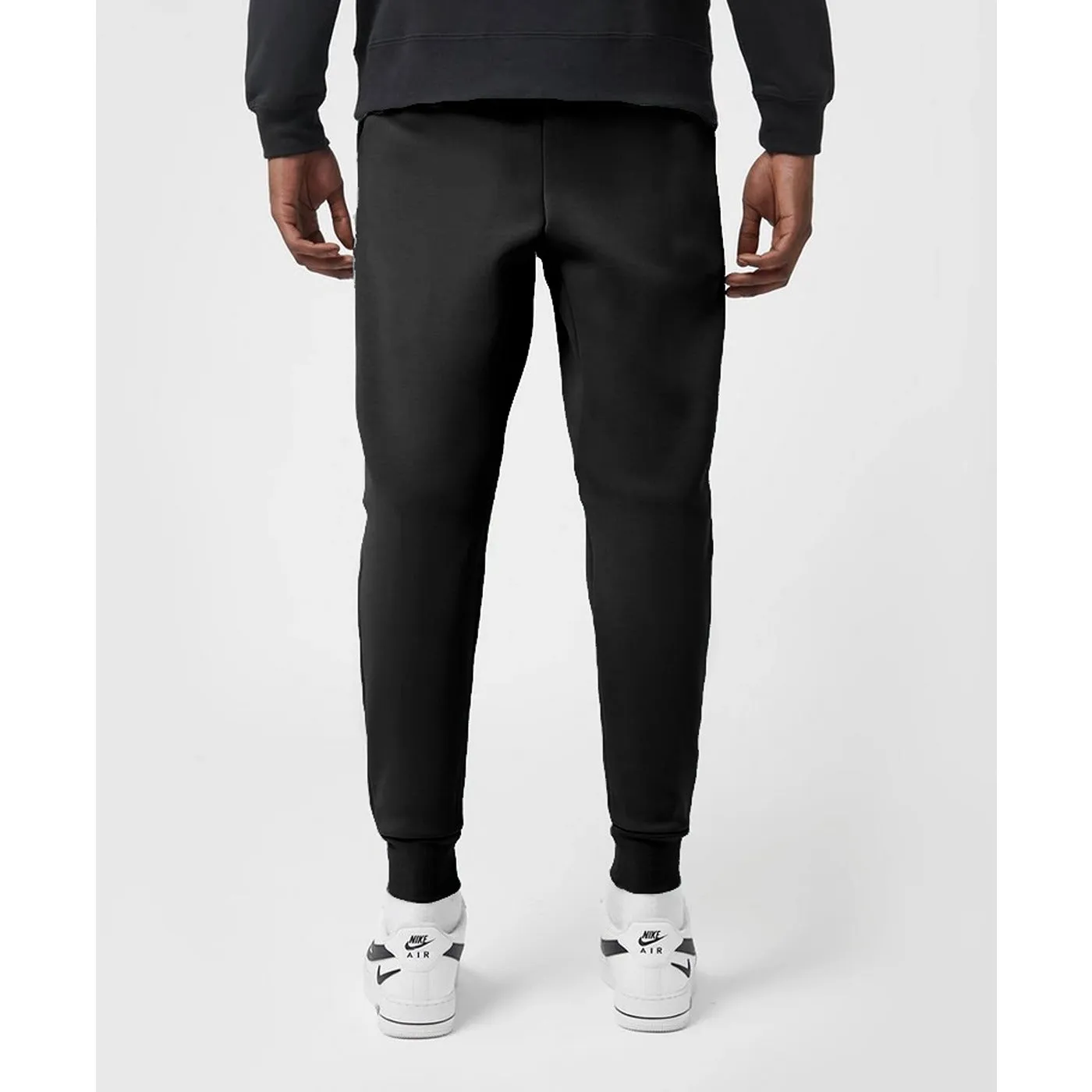 Black Sports Zip Detailed Joggers