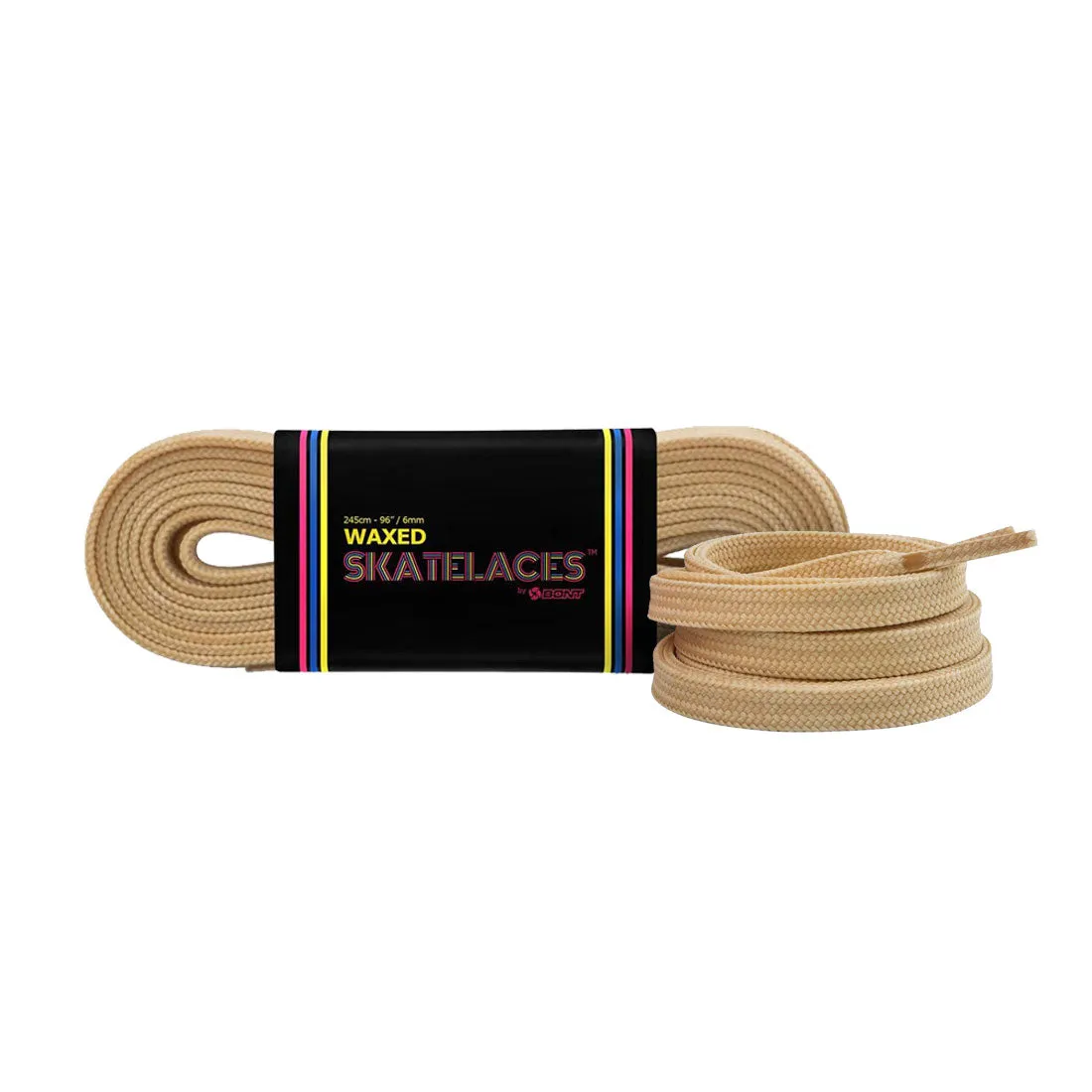 Bont Waxed 6mm Laces - 245cm/96in