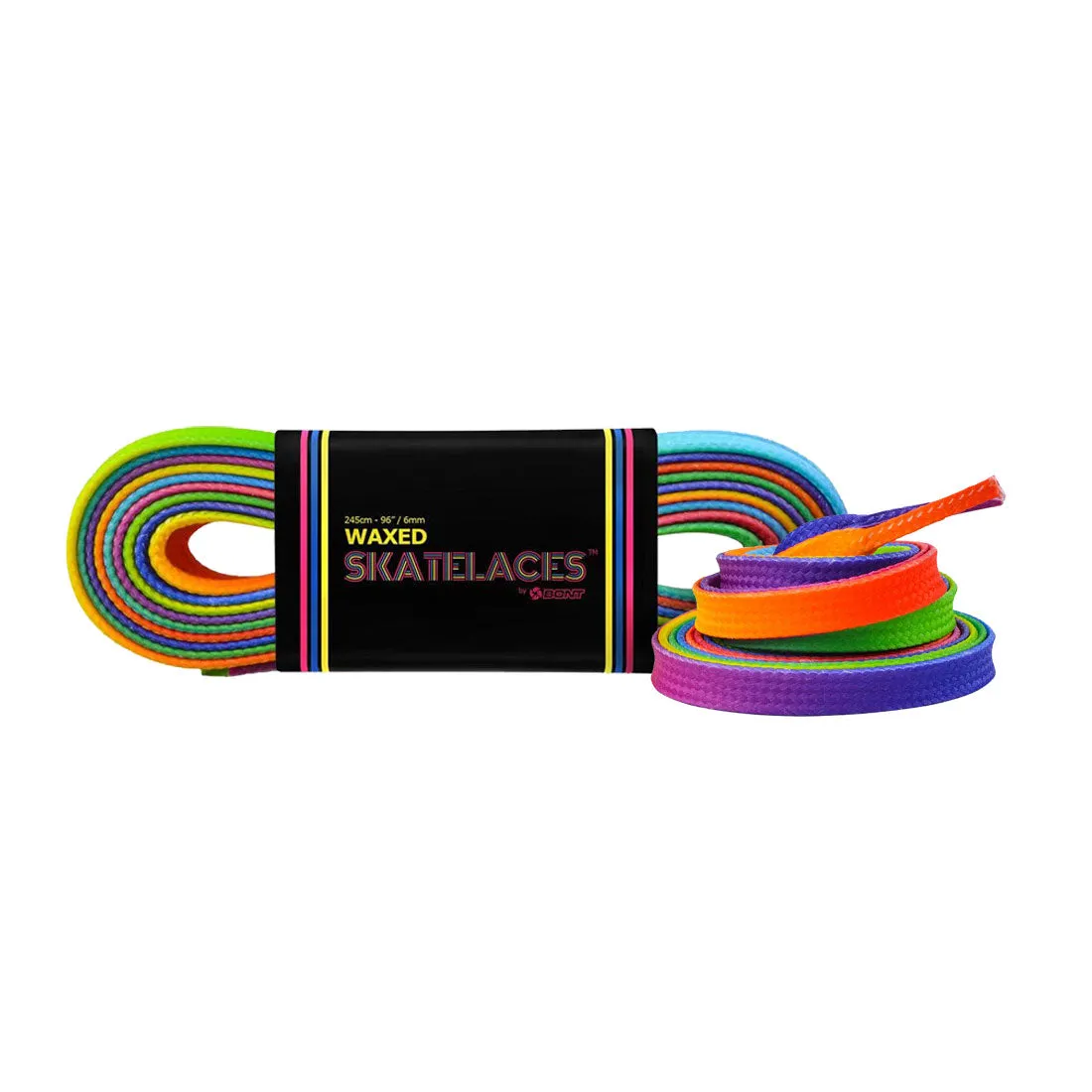 Bont Waxed 6mm Laces - 245cm/96in