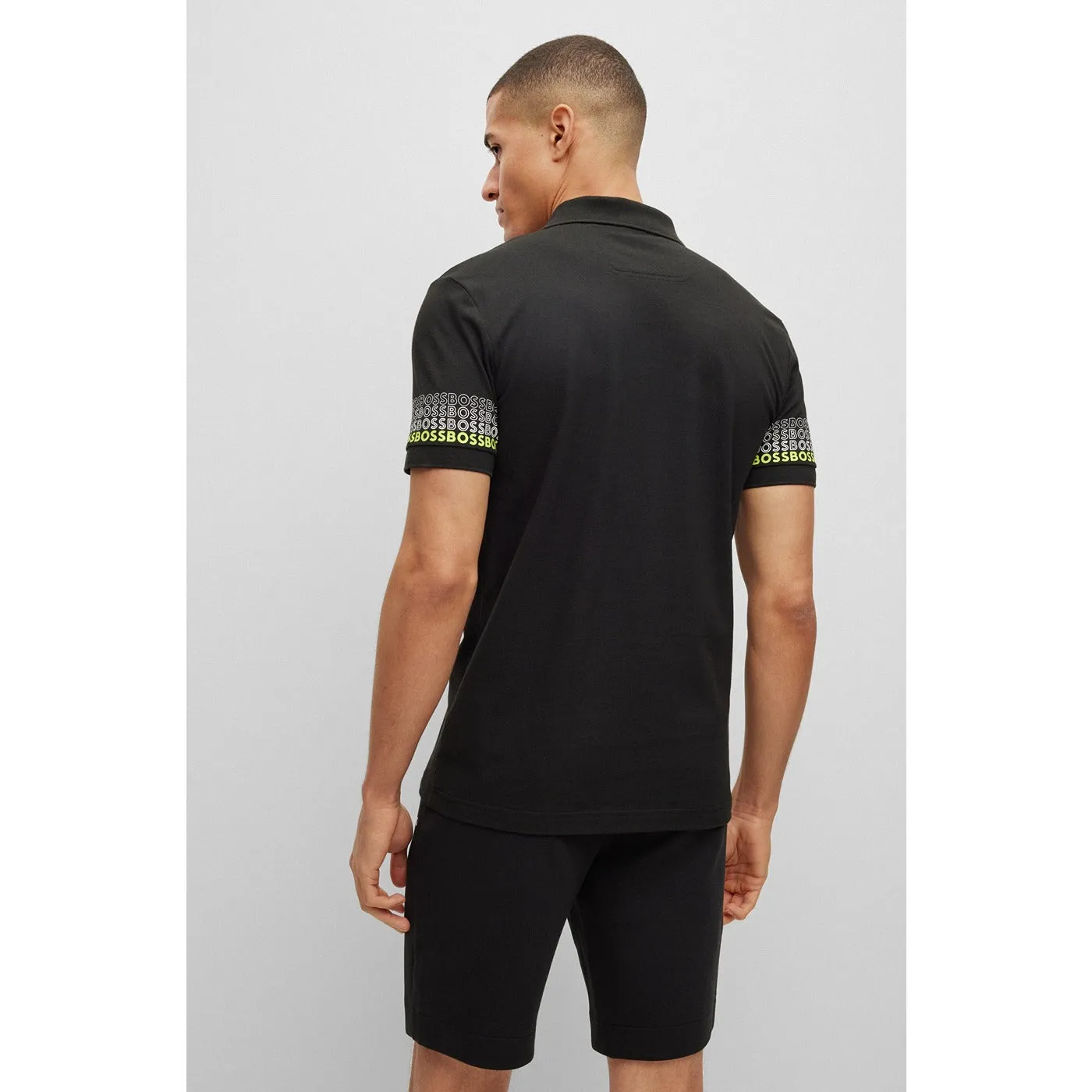 Boss Black Multicoloured Logo Polo Shirt