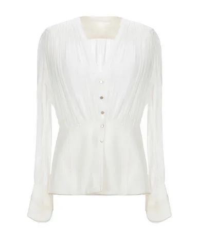 Chloé Women Shirt Ivory 6 UK