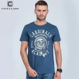 City mens t-shirt tops tees fitness hip hop men cotton tshirts homme camisetas t shirt brand clothing multi color military 1962