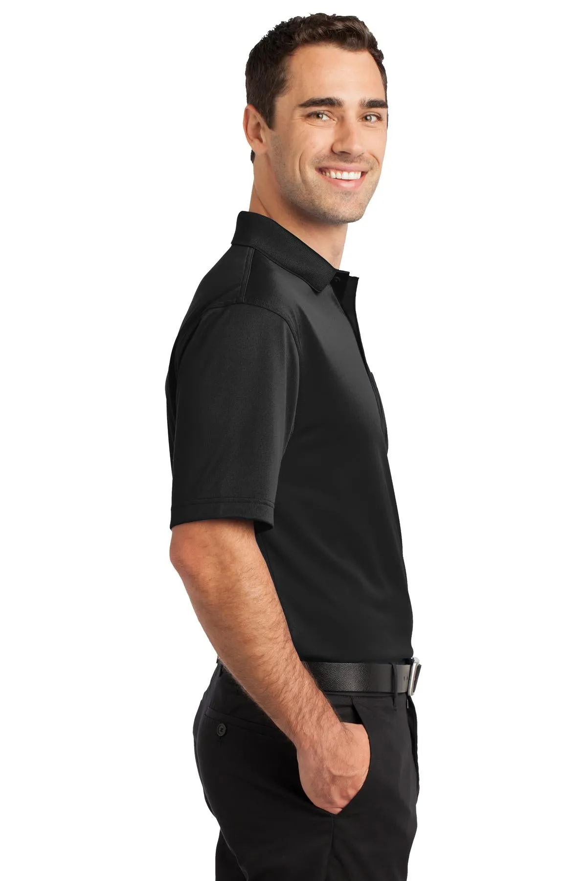 CornerStone® Select Snag-Proof Pocket Polo. CS412P