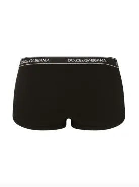 Dolce & Gabbana logo-waistband jersey shorts