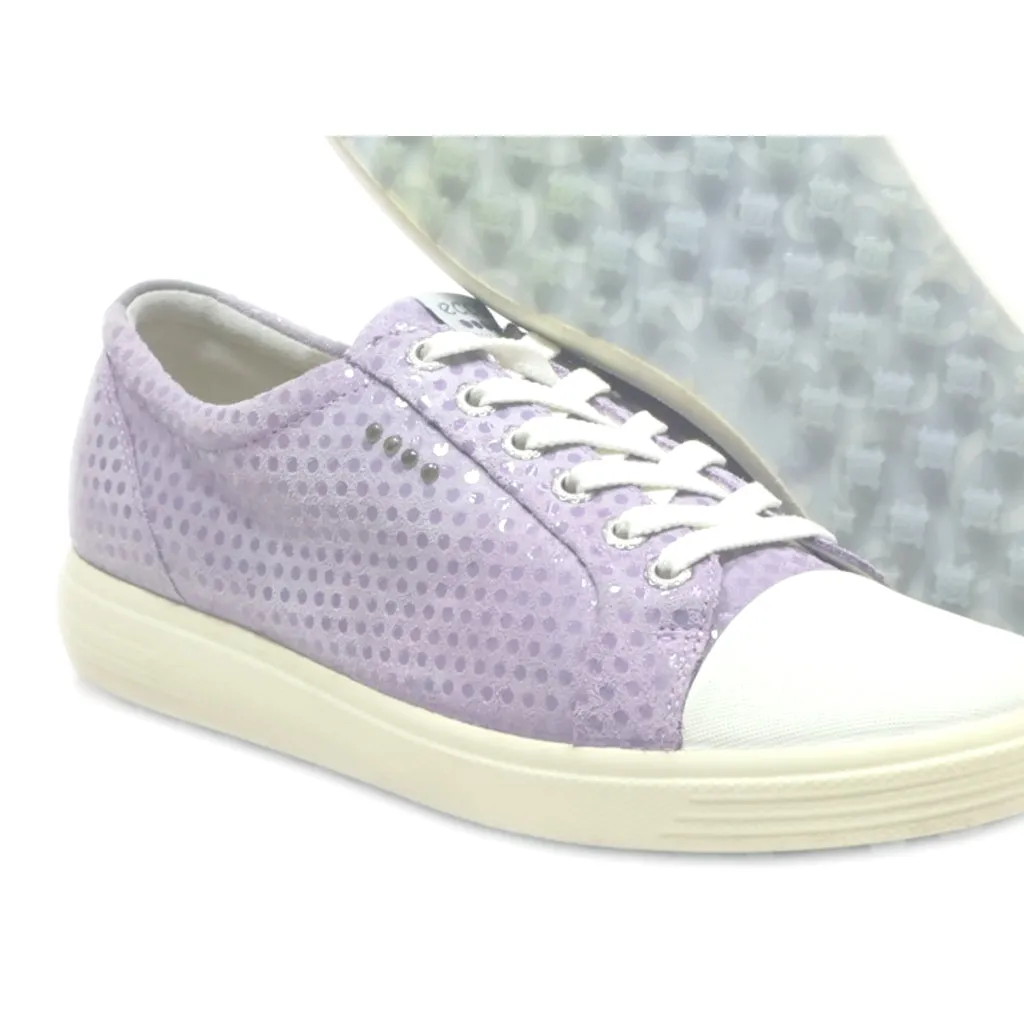 Ecco Hybrid Low-Top Sneakers Fabric Purple Colour For Women