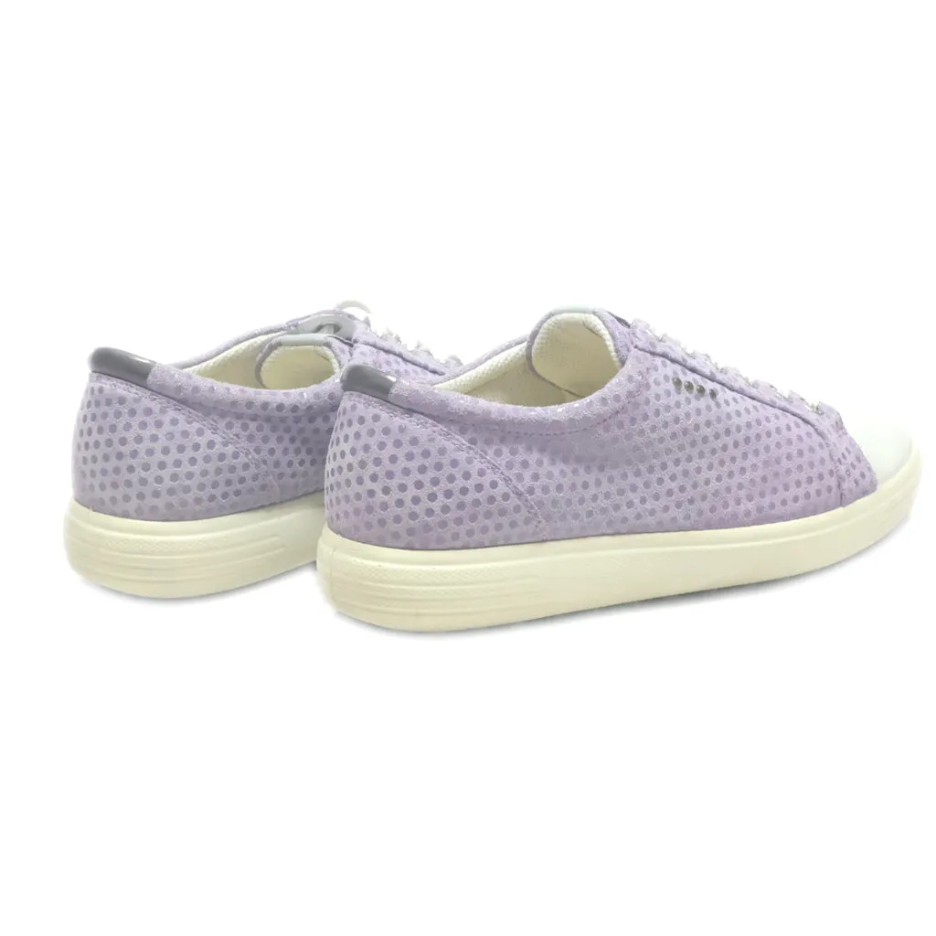 Ecco Hybrid Low-Top Sneakers Fabric Purple Colour For Women