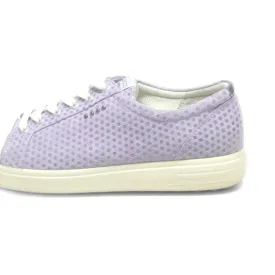 Ecco Hybrid Low-Top Sneakers Fabric Purple Colour For Women