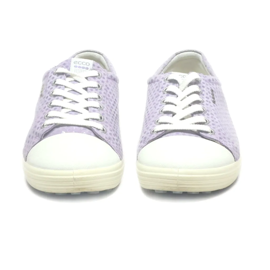 Ecco Hybrid Low-Top Sneakers Fabric Purple Colour For Women