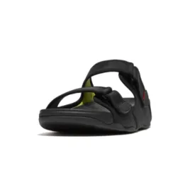 FitFlop Gogh Moc Black Polyester Men's Slides