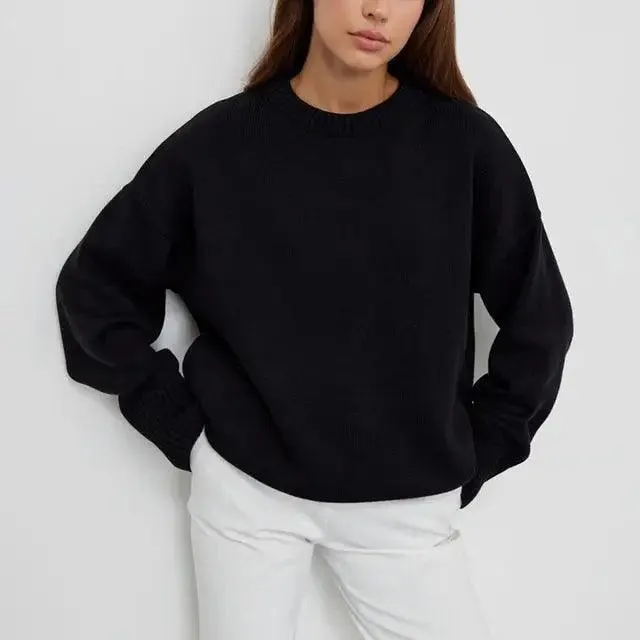 For Sweater Women Sweaters Wool Jumper Basic Korean Fashion