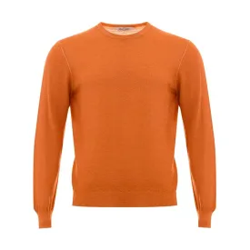 Gran Sasso Orange Wool Sweater