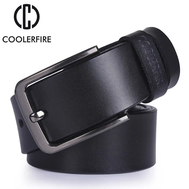 High quality men's genuine leather belt designer belts men luxury strap male belts for men fashion vintage pin buckle for jeans