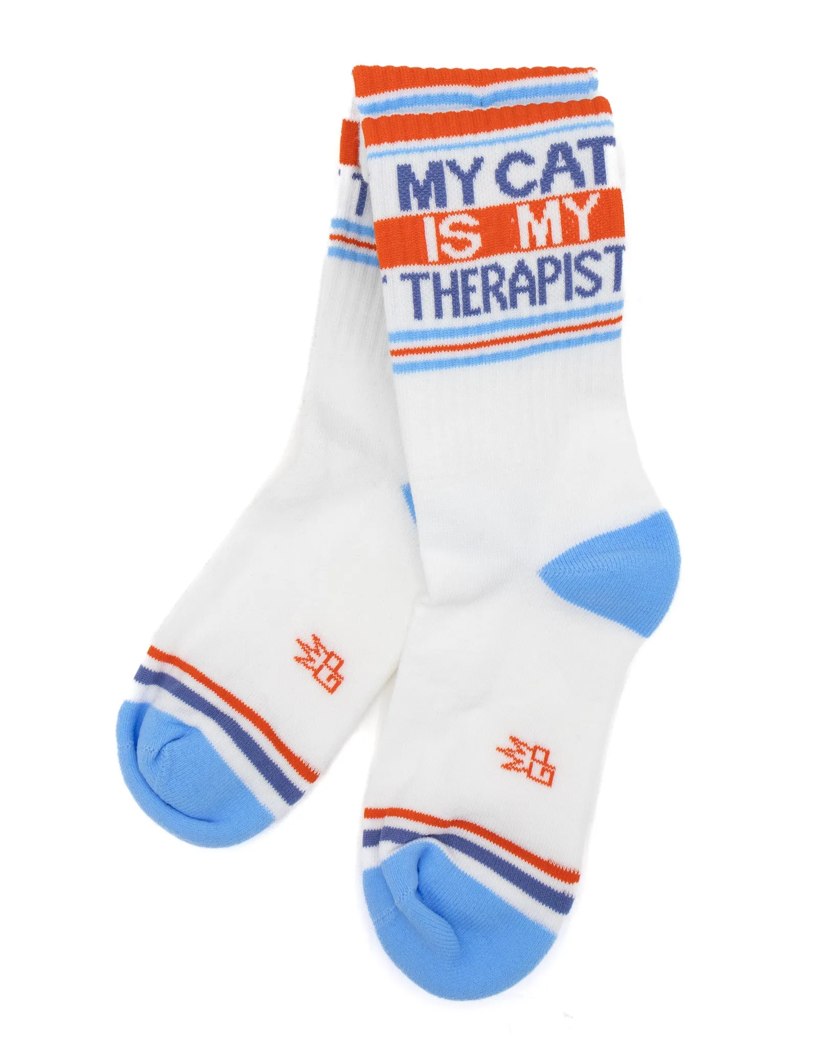 My Cat Is My Therapist Gym Socks