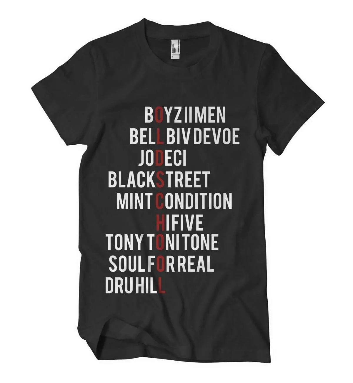 Old School Boy / Male R&B Groups T-Shirt