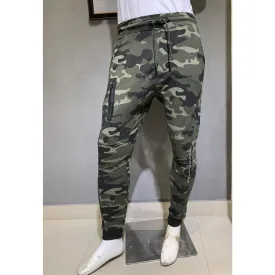 PB Green Camo Slim Joggers