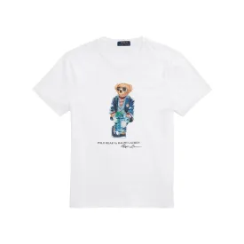 Polo Ralph Lauren Men's Classic Fit (White) Novelty Regatta Bear T-Shirt 710854497024