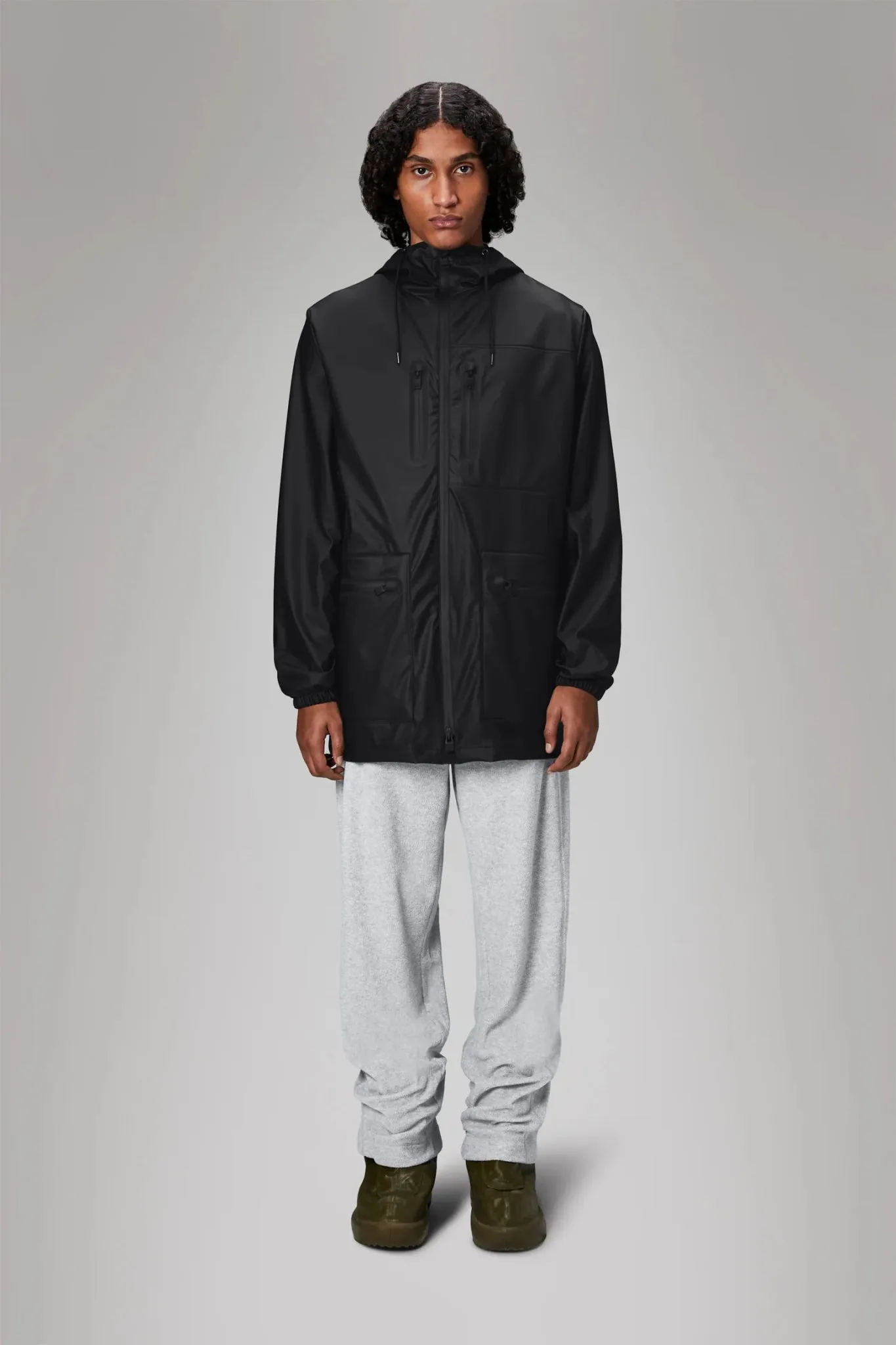 RAINS CARGO Long Jacket W3