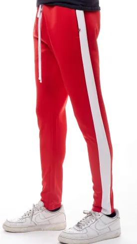 Rebel Minds - Track Pants -Red/White