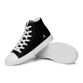 Record Breaking Shoes - Anthill Cinema Men’s high top canvas shoes