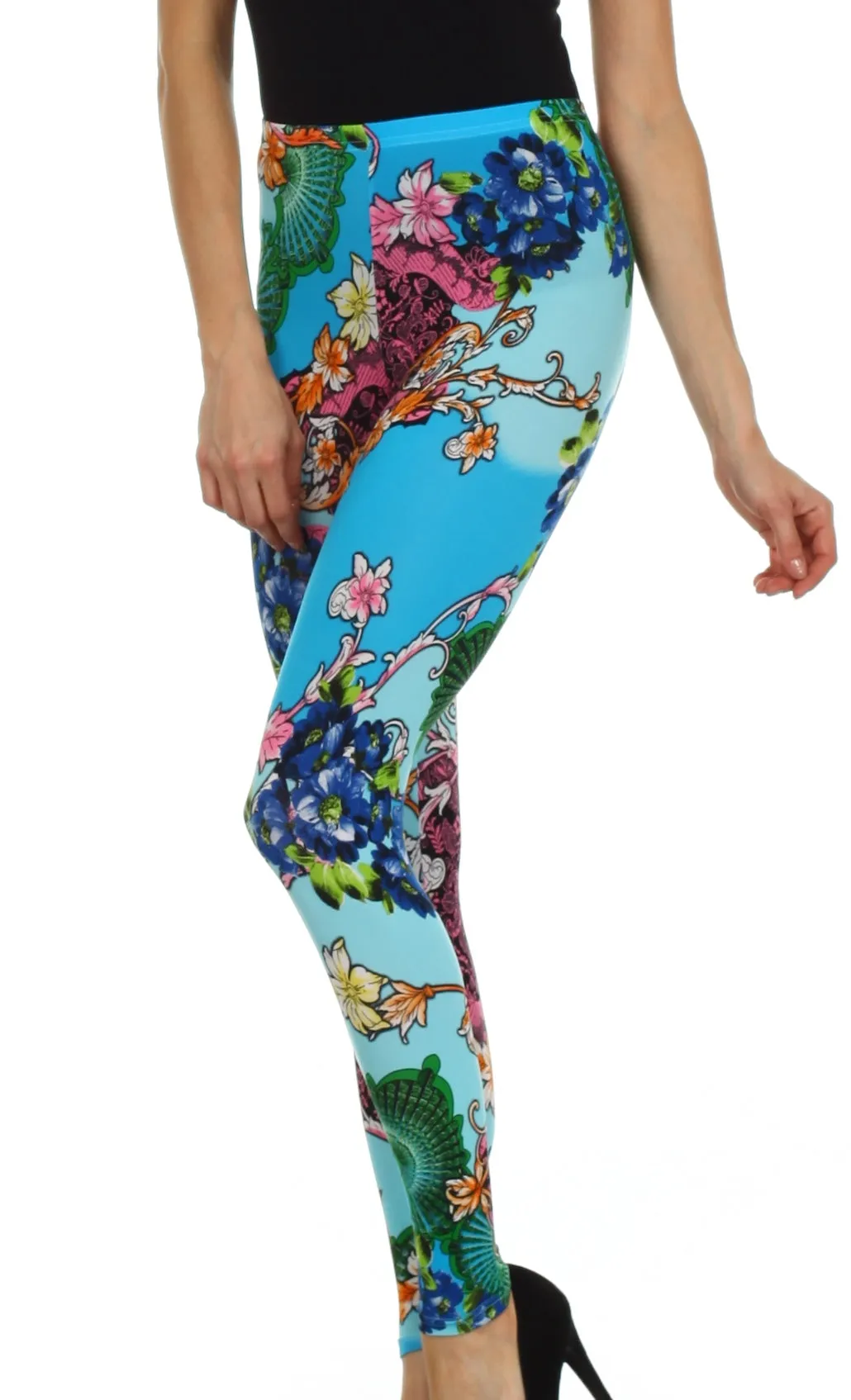 Sakkas Graphic Print Fashion Leggings