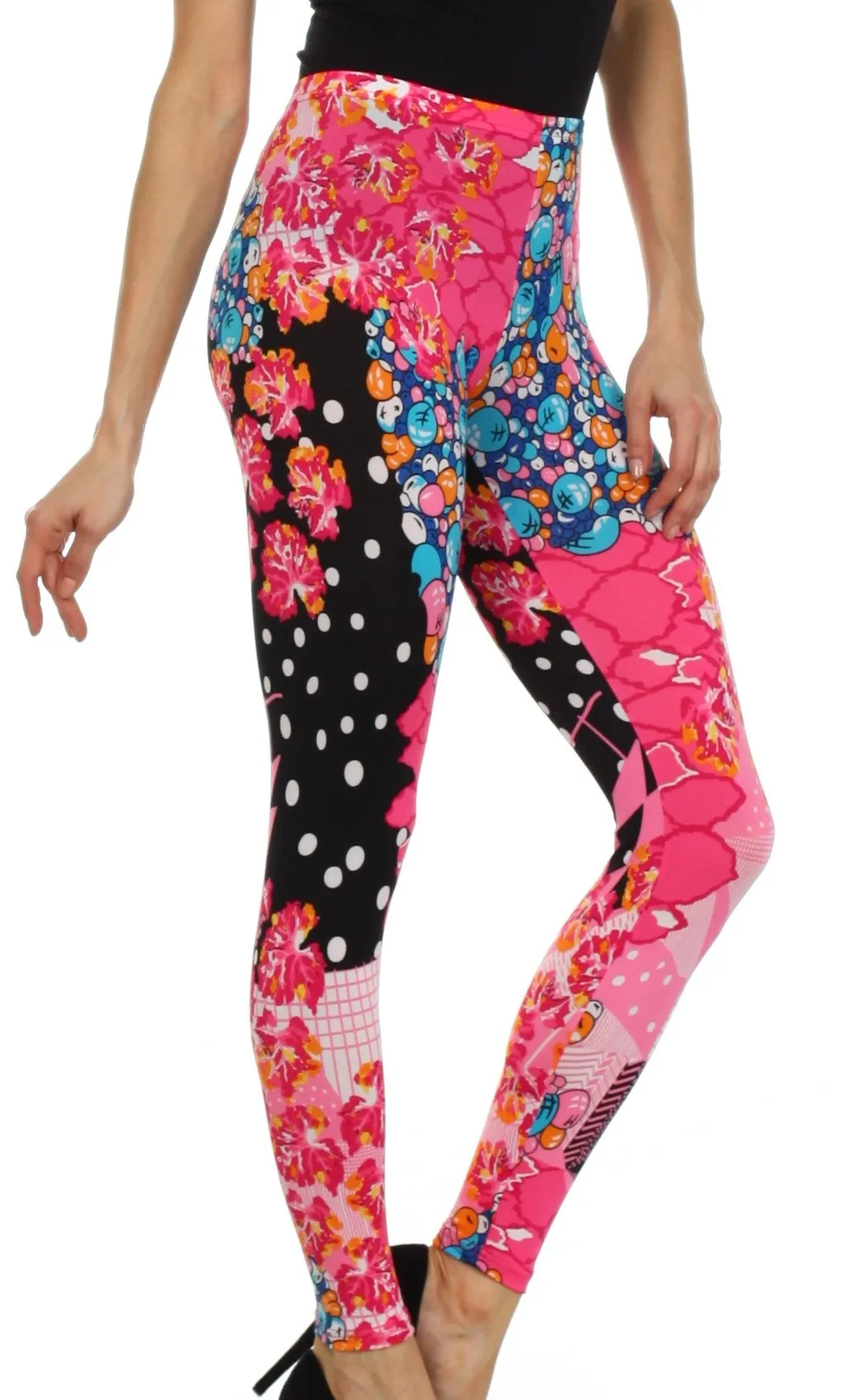 Sakkas Graphic Print Fashion Leggings