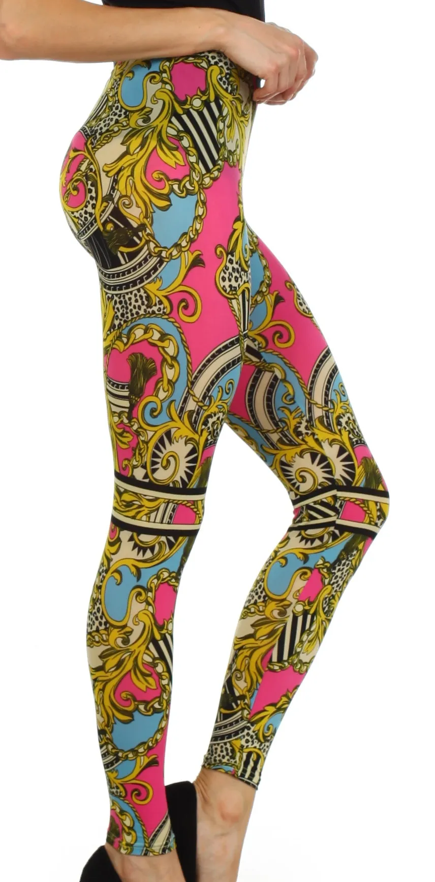 Sakkas Graphic Print Fashion Leggings