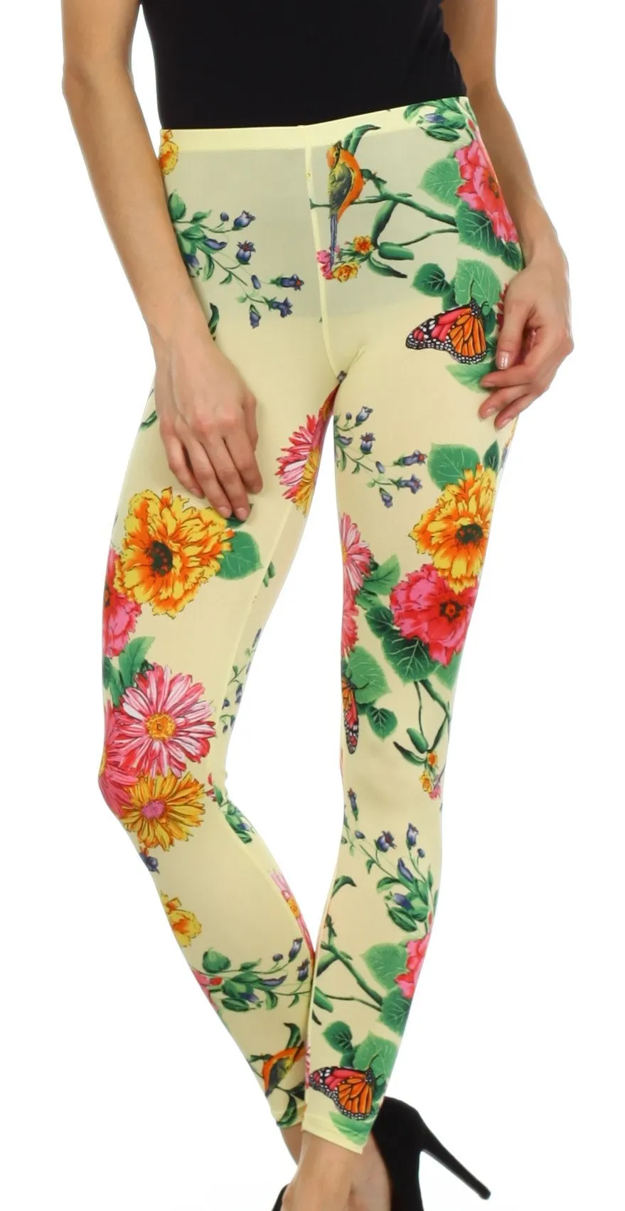 Sakkas Graphic Print Fashion Leggings