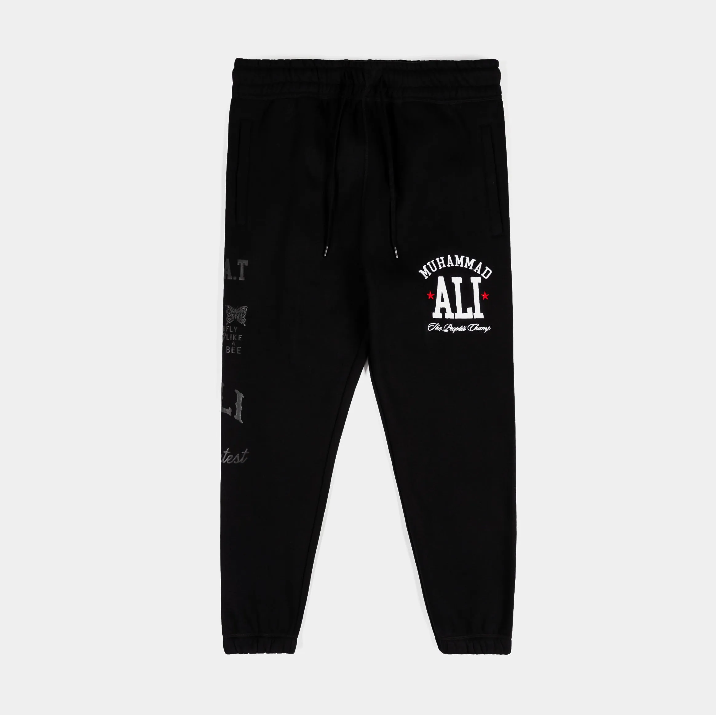 SP x Muhammad Ali The People's Champ Joggers Mens Pants (Black/Red)