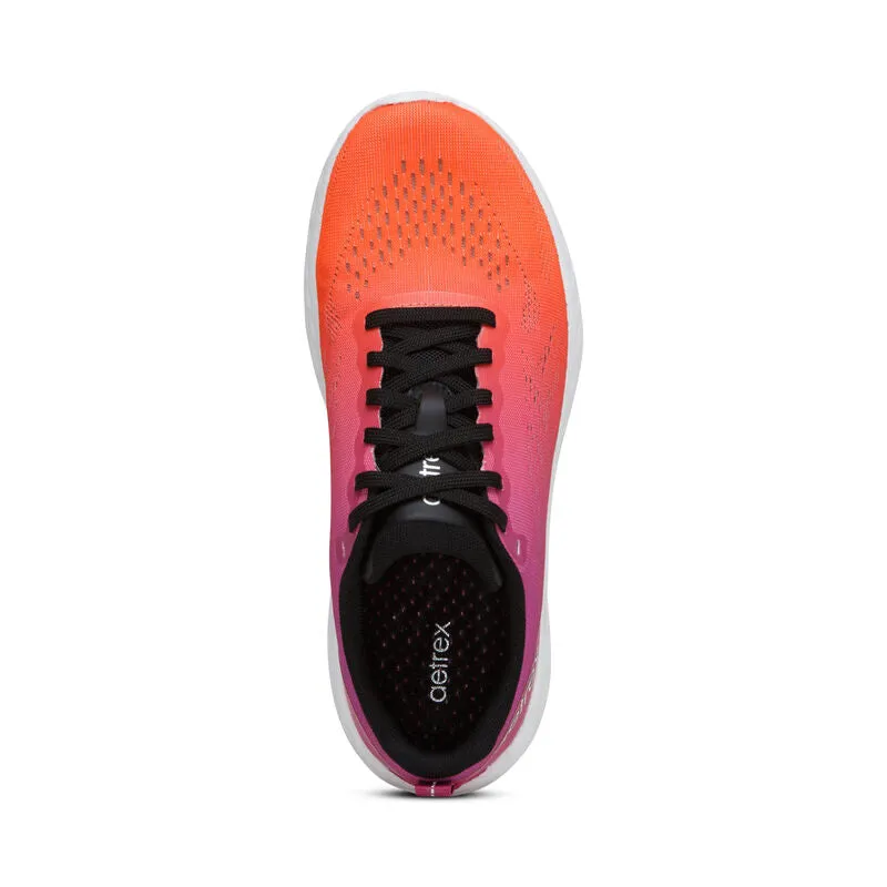 WOMEN'S AETREX DANIKA ARCH SUPPORT SNEAKER | SUNSET FADE