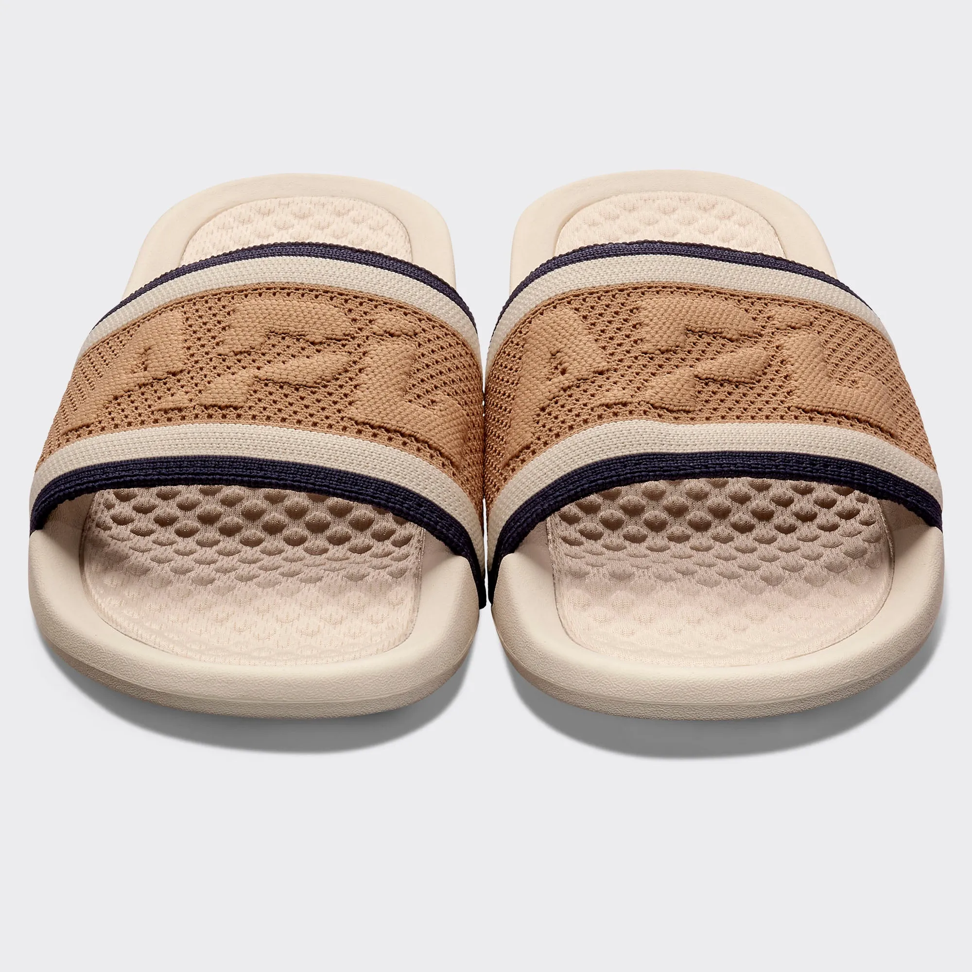 Women's Big Logo TechLoom Slide Alabaster / Tan / Navy