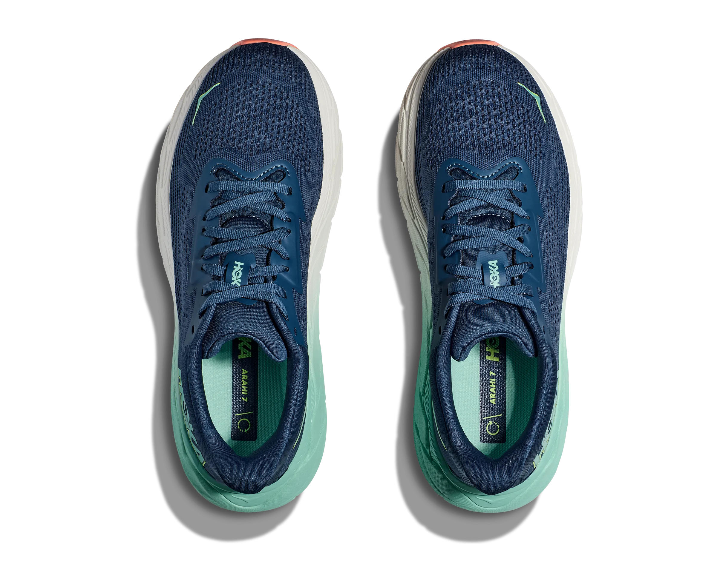 Women's Hoka Arahi 7 Color: Midnight/ Seafoam