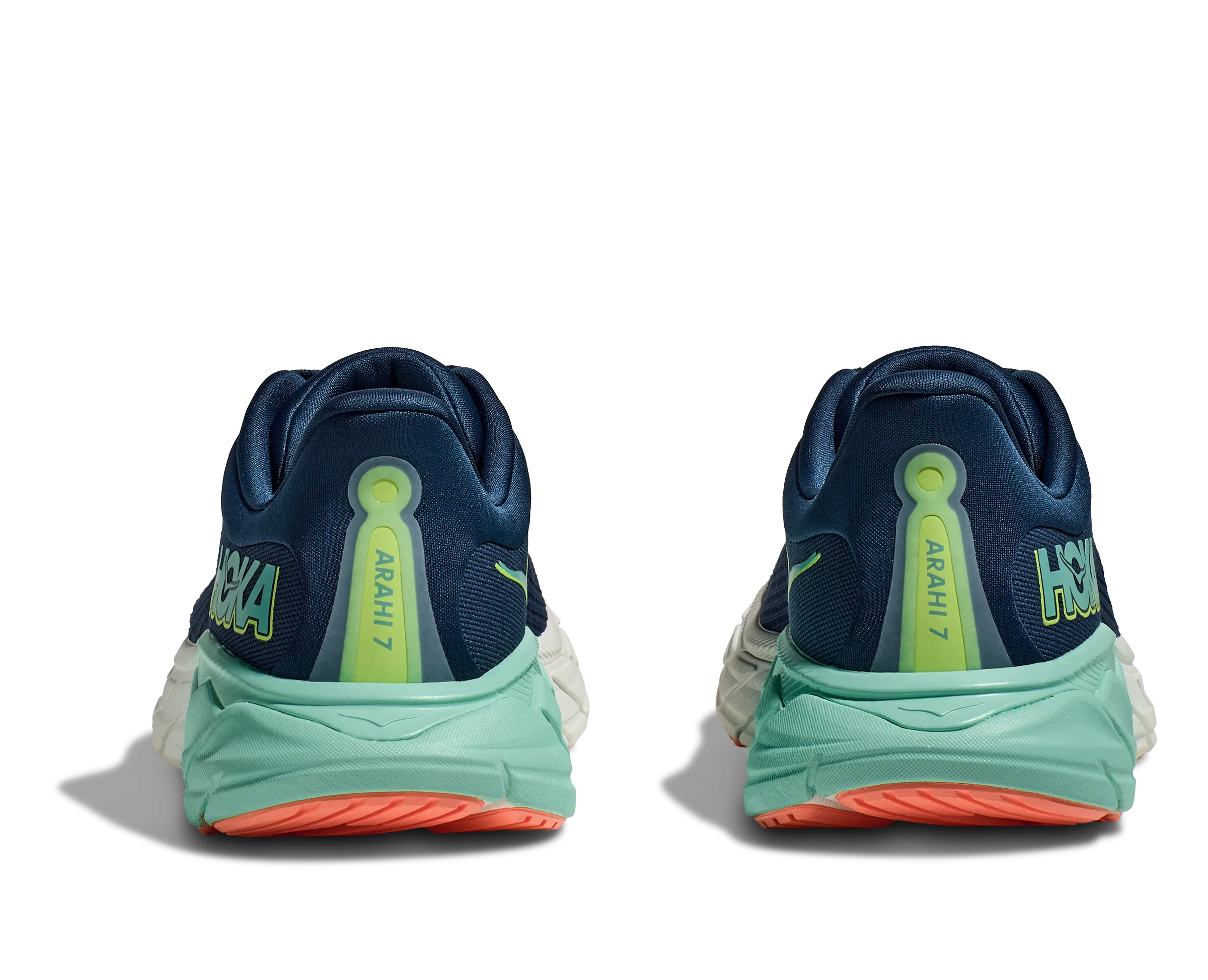 Women's Hoka Arahi 7 Color: Midnight/ Seafoam