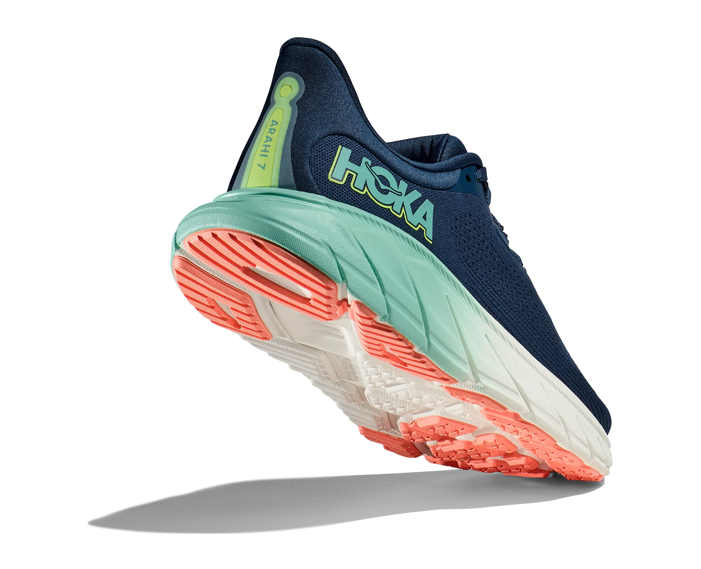 Women's Hoka Arahi 7 Color: Midnight/ Seafoam