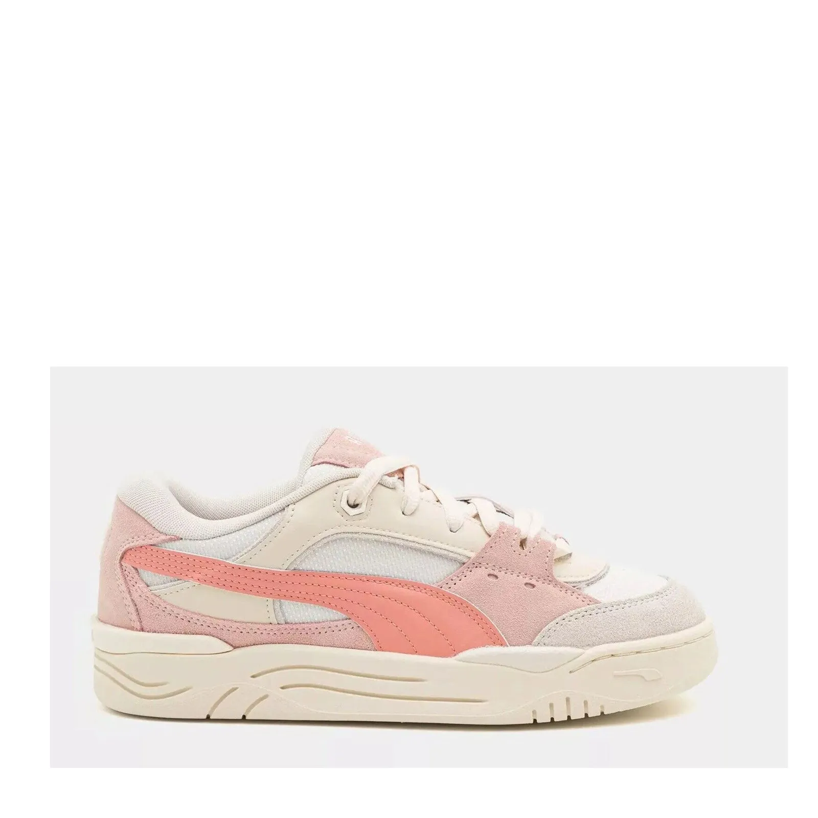 Womens Shoes PUMA 180 Casual Lace Up Sneakers 389267-26 WARM WHITE / ISLAND PINK